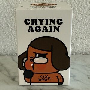 POPMART CRYBABY Crying Again Figure Blind Box